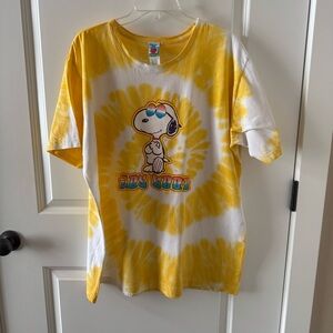 Peanuts Snoopy tie-dye Tee-shirt